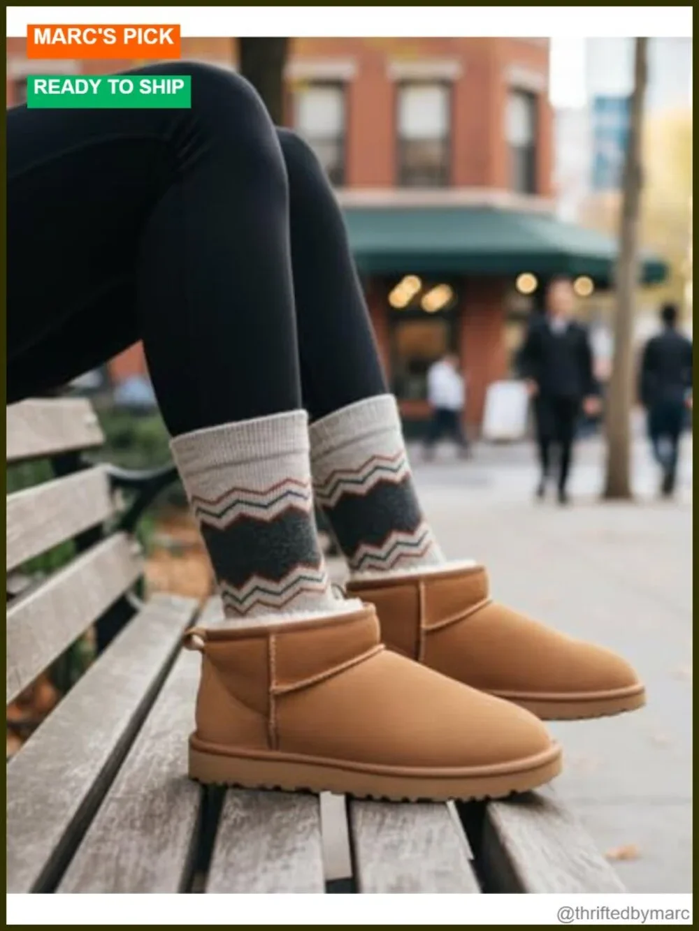 Alpaca-Merino Blend Warm Cozy Crew Socks Thermal Regular-Fit Boot Socks